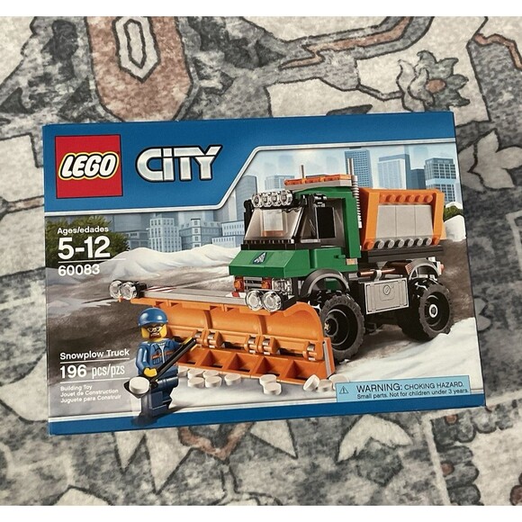 NISB LEGO City Snowplow Truck 60083 New Sealed Retired Set - Picture 1 of 6